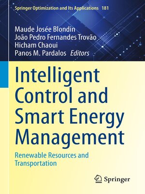 cover image of Intelligent Control and Smart Energy Management